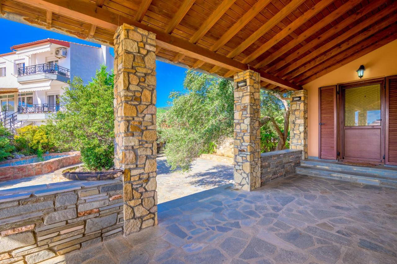Luxurious Villa With Gorgeous View And Bbq Alexandroúpoli Eksteriør bilde