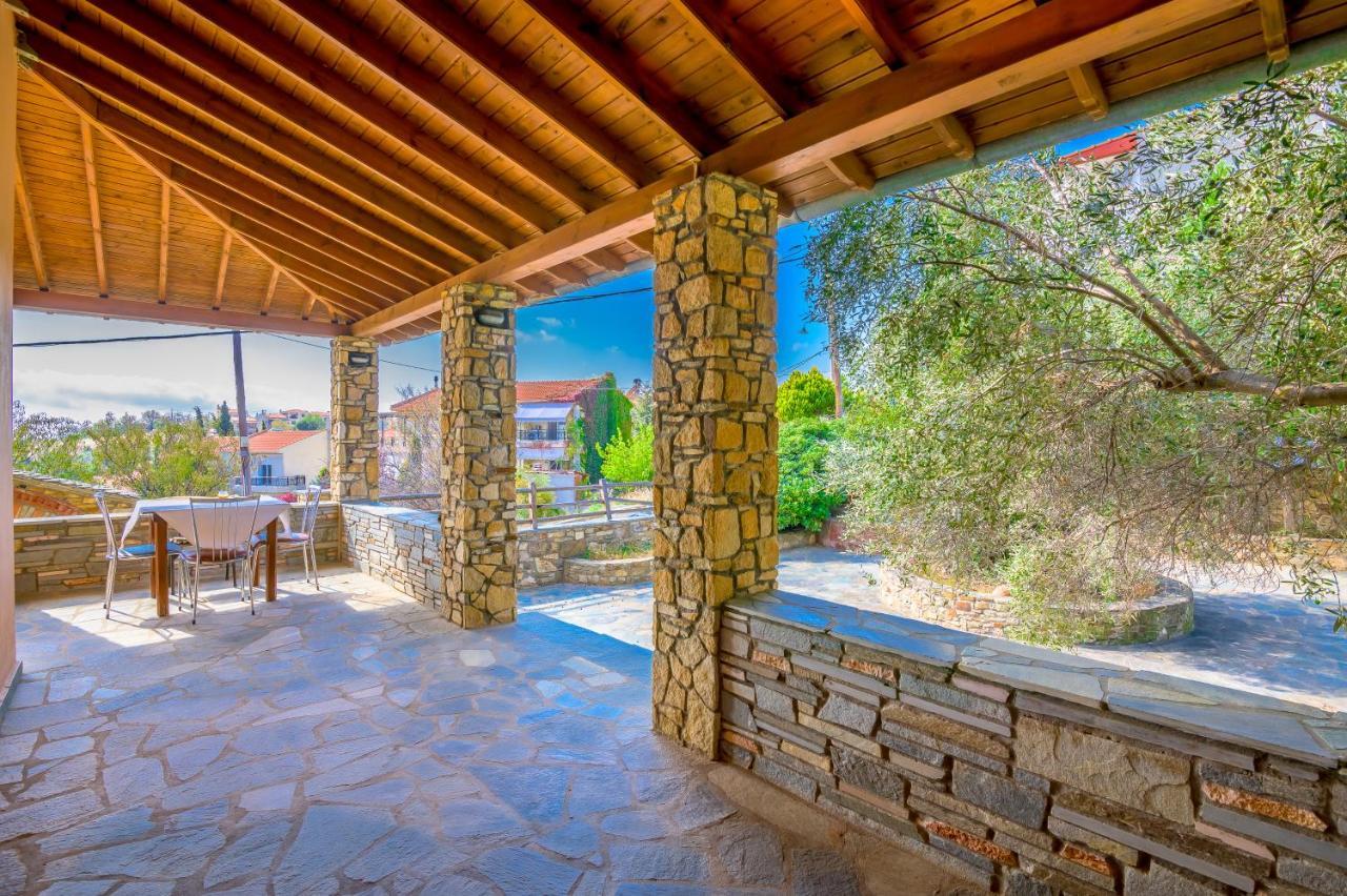 Luxurious Villa With Gorgeous View And Bbq Alexandroúpoli Eksteriør bilde